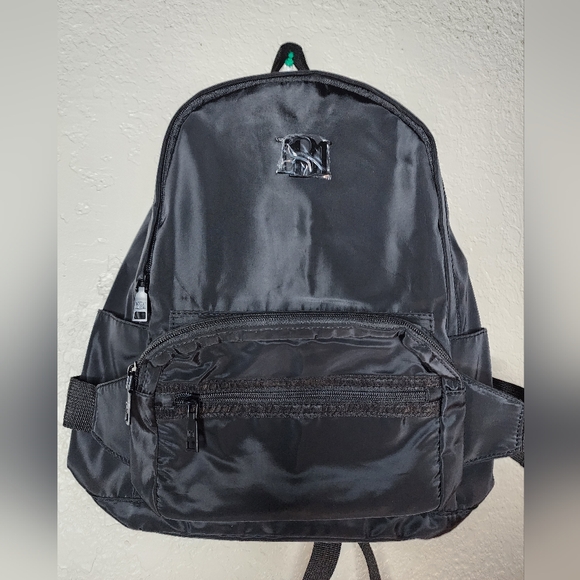 Badgley Mischka Nylon Backpack NWT Black - Picture 8 of 9